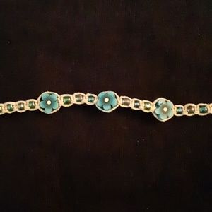 Boho flower choker